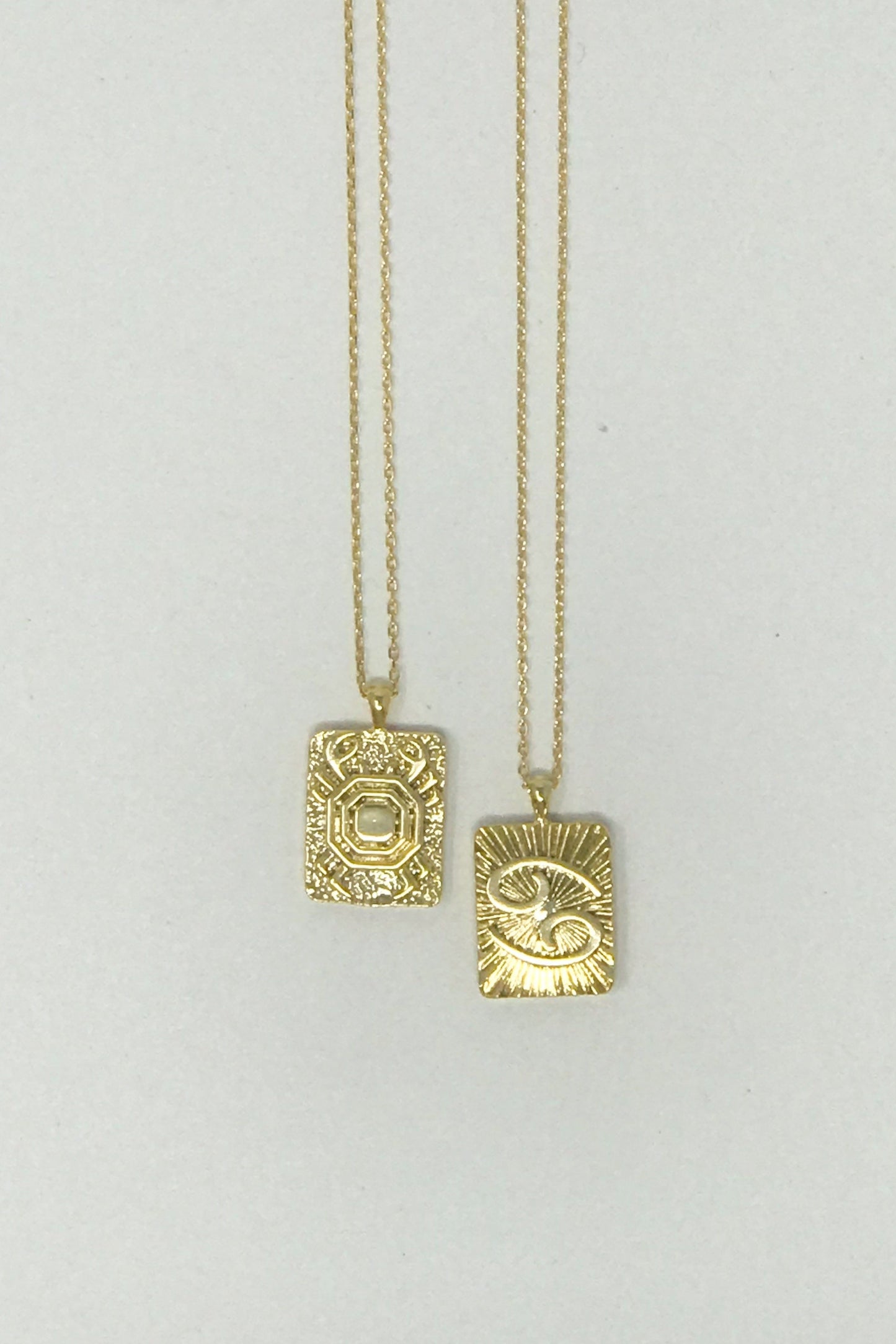 Reversible Zodiac Necklace