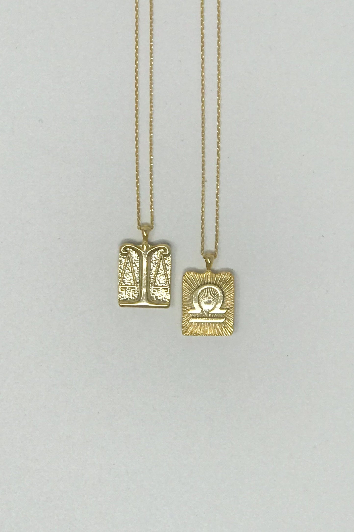 Reversible Zodiac Necklace